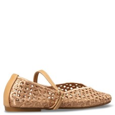 Γυναικείες flat μπαλαρίνες ENVIE μπεζ 