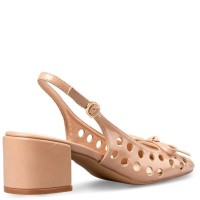 Γυναικείες slingback γόβες ENVIE μπεζ