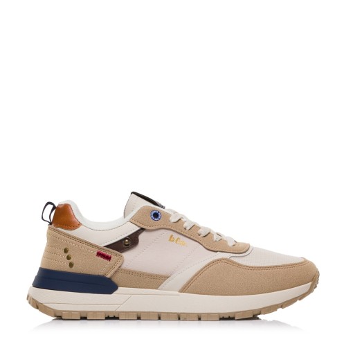 Ανδρικά sneakers LEE COOPER "Beverly" μπεζ Ανδρικά sneakers LEE COOPER "Beverly" μπεζ