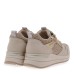 Γυναικεία sneakers SEVEN μπεζ ψάθα