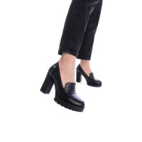 Women's hight heels loafers XTI black