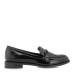 Γυναικεία loafers SEVEN μαύρο λουστρίνι
