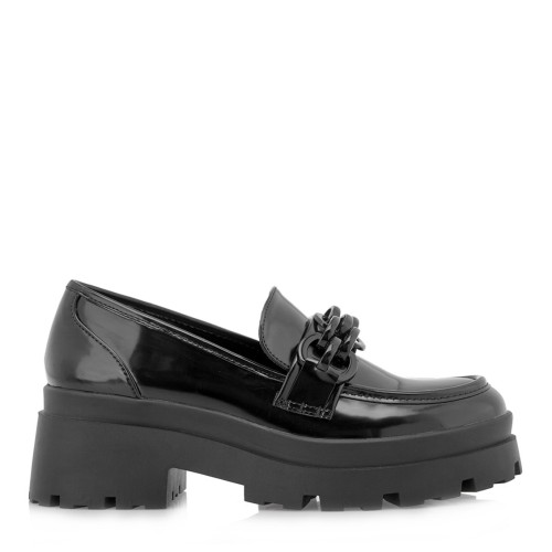 Γυναικεία loafers SEVEN μαύρο φλωρεντίκ