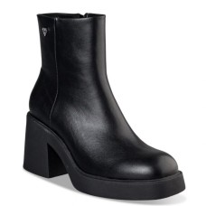 Women's platform heels booties "SMOOTHIES" Mairiboo for ENVIE black