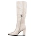 Γυναικείες μπότες "ULTIMATES" Mairiboo for ENVIE λευκό