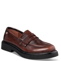 Γυναικεία chunky loafers ENVIE καφέ