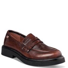 Γυναικεία chunky loafers ENVIE καφέ
