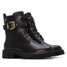 Γυναικεία δερμάτινα αρβυλάκια CARMELA μαύρο