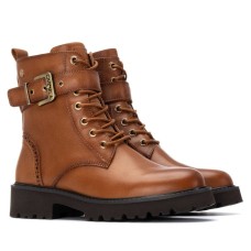 Γυναικεία δερμάτινα αρβυλάκια CARMELA ταμπά