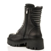 Γυναικεία δερμάτινα αρβυλάκια MAGO μαύρο