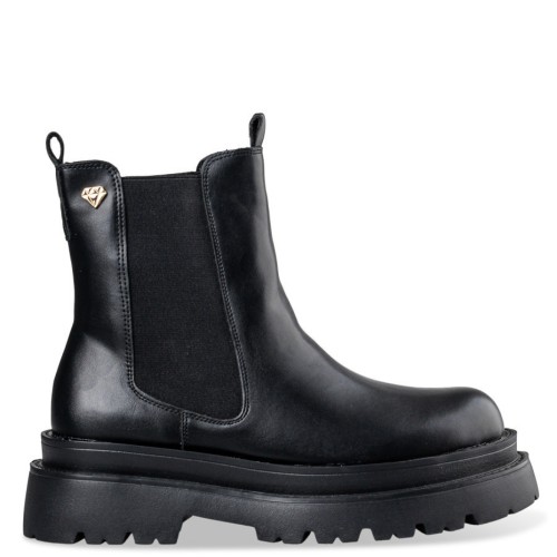 Γυναικεία chelsea αρβυλάκια "LIKE A GLOVE" MAIRIBOO for ENVIE μαύρο