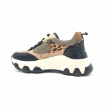 Γυναικεία chunky sneakers SEVEN μπεζ