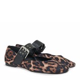 Γυναικεία μπαλαρίνα με μπαρέτα SEVEN λεοπάρ