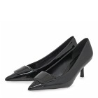 Γυναικείες γόβες SEVEN μαύρο λουστρίν