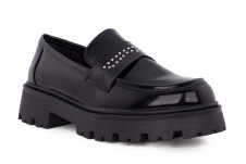 Γυναικεία loafers με trucks SEVEN μαύρο φλωρεντίκ