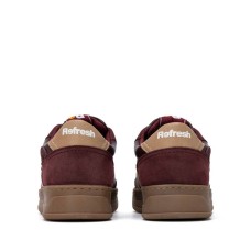 Γυναικεία retro snekers REFRESH by XTI μπορντό