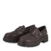 Γυναικεία boat shoes SEVEN καφέ 