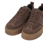 Γυναικεία καστόρ sneakers SEVEN καφέ