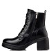 Women's ankle boots with heel ENVIE black