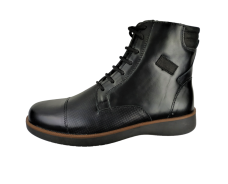 Men's casual boots Steve Kommon black