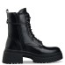 Γυναικεία Combat boots ENVIE μαύρο