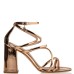 Woman's sandals "ELECTRICITY" MARIBOO pink gold