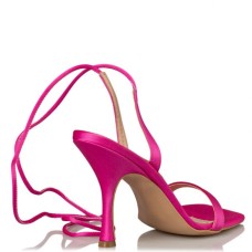 Women's Lace Up sandals  ENVIE Fuchsia